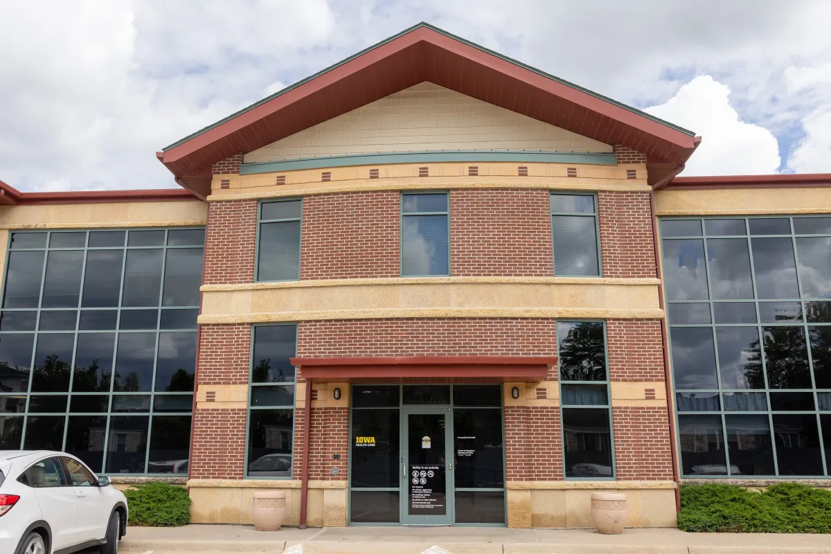 UI Occupational Health, Iowa City, First Avenue University of Iowa